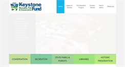 Desktop Screenshot of keystonefund.org